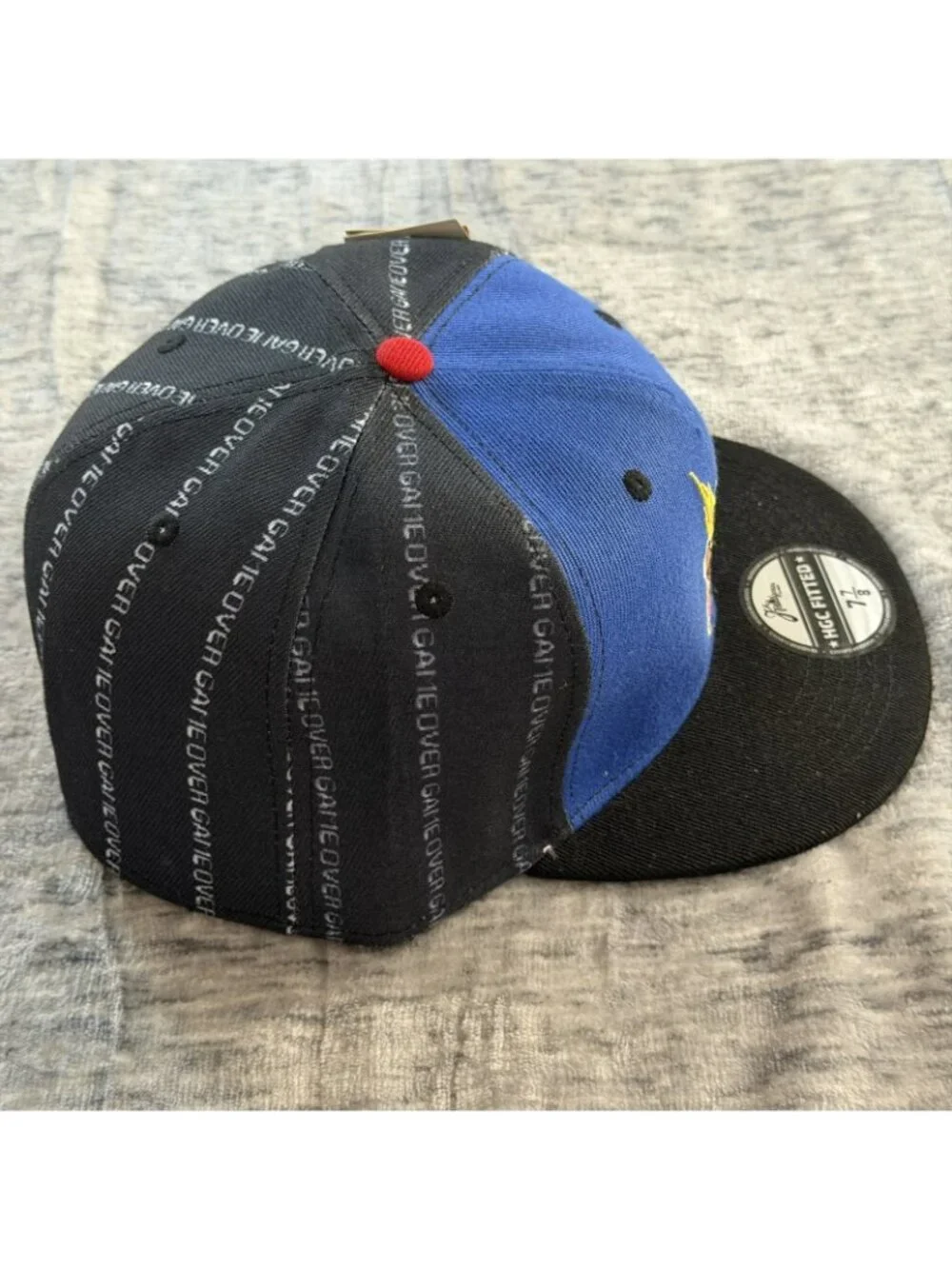 Headgear Classics Pac-Man Money Bag Fitted Hat Cap HGC FITTED Size 7 7/8 Black